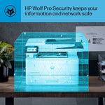 HP LaserJet Pro MFP 4101fdn Wired Black & White Laser Printer, All-In-One Print, Copy, Scan, Fax, Best for Office (2Z618F)