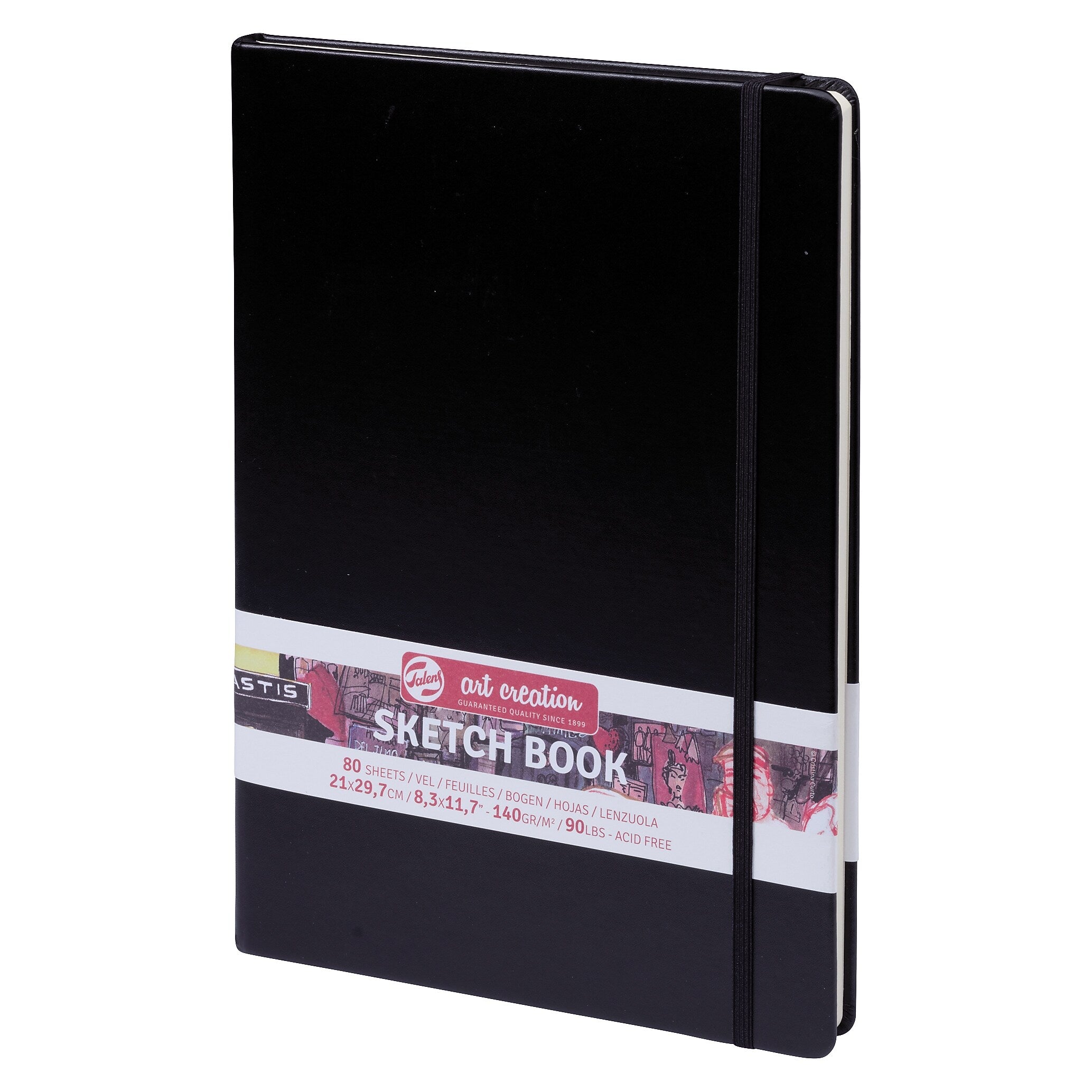 Talens Art Creation 8.3" x 11.7" Sketch Book, 80 Sheets/Book, 2/Bundle (TLN9314003M-2)