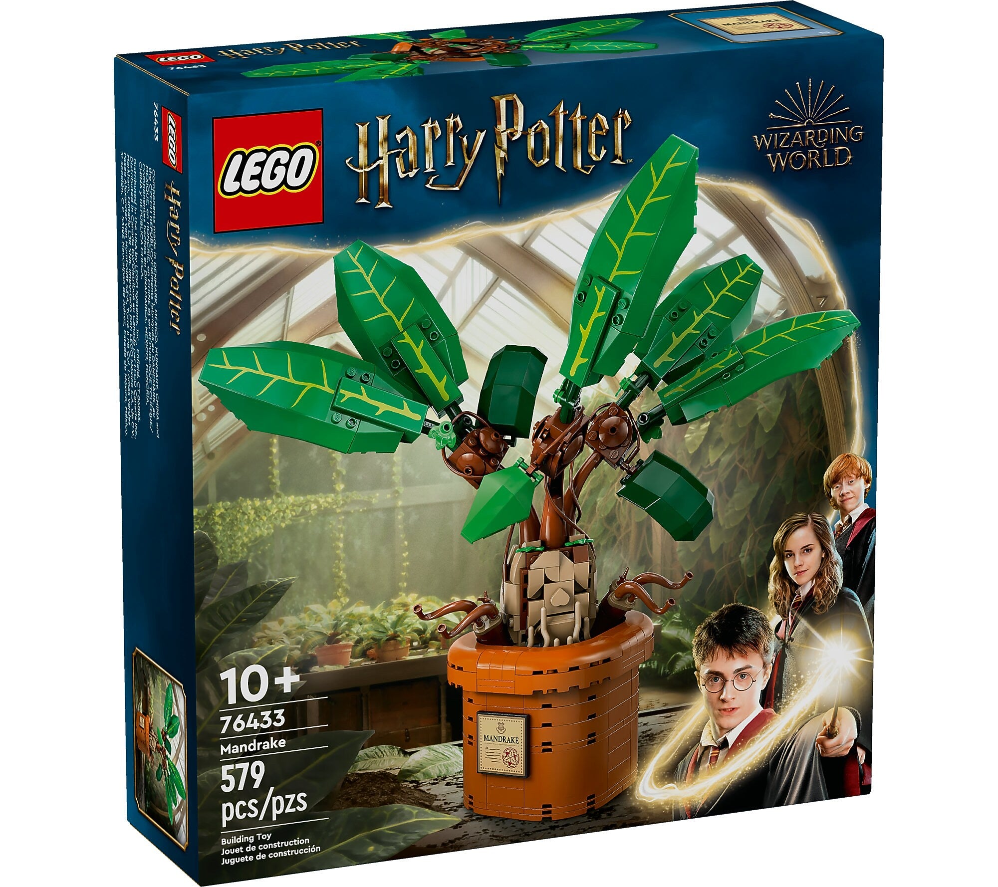 LEGO Harry Potter Mandrake, 579 Pieces (76433)