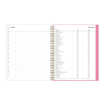 2025-2026 Blue Sky Roosevelt 8.5" x 11" Academic Year Weekly & Monthly Planner, Plastic Cover, Multicolored (128691-A26)