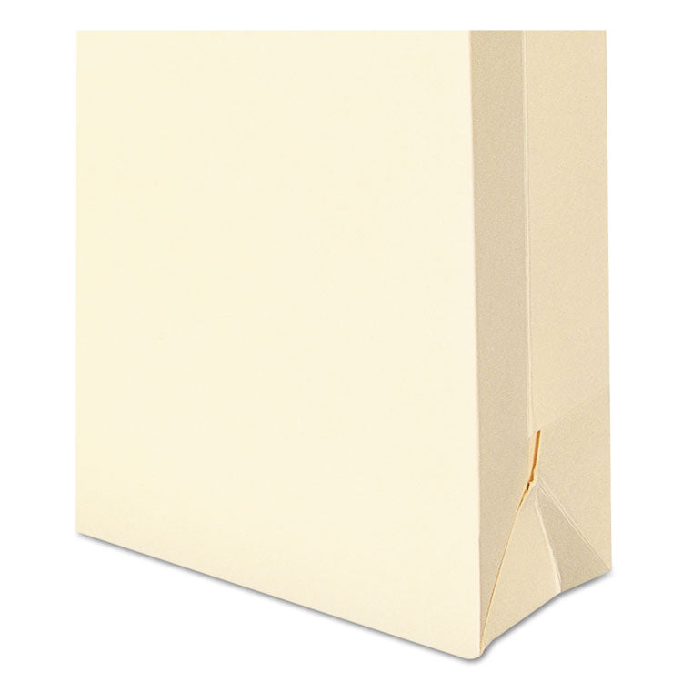 Manila File Jackets, 1-Ply Straight Tab, Letter Size, Manila, 50/box