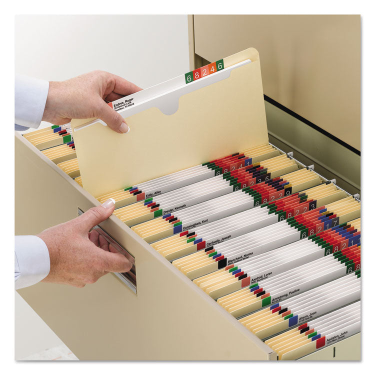 Manila File Jackets, 2-Ply Straight Tab, Letter Size, Manila, 50/box