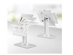 SIIG Security Lockable Countertop Kiosk Stand Holder for iPad , Kiosk , For Tablet, Stand, White (CE-MT3N11-S1)
