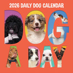 2026 TF Publishing Dog-A-Day 12" x 12" Monthly Wall Calendar, Multi (26-1009)