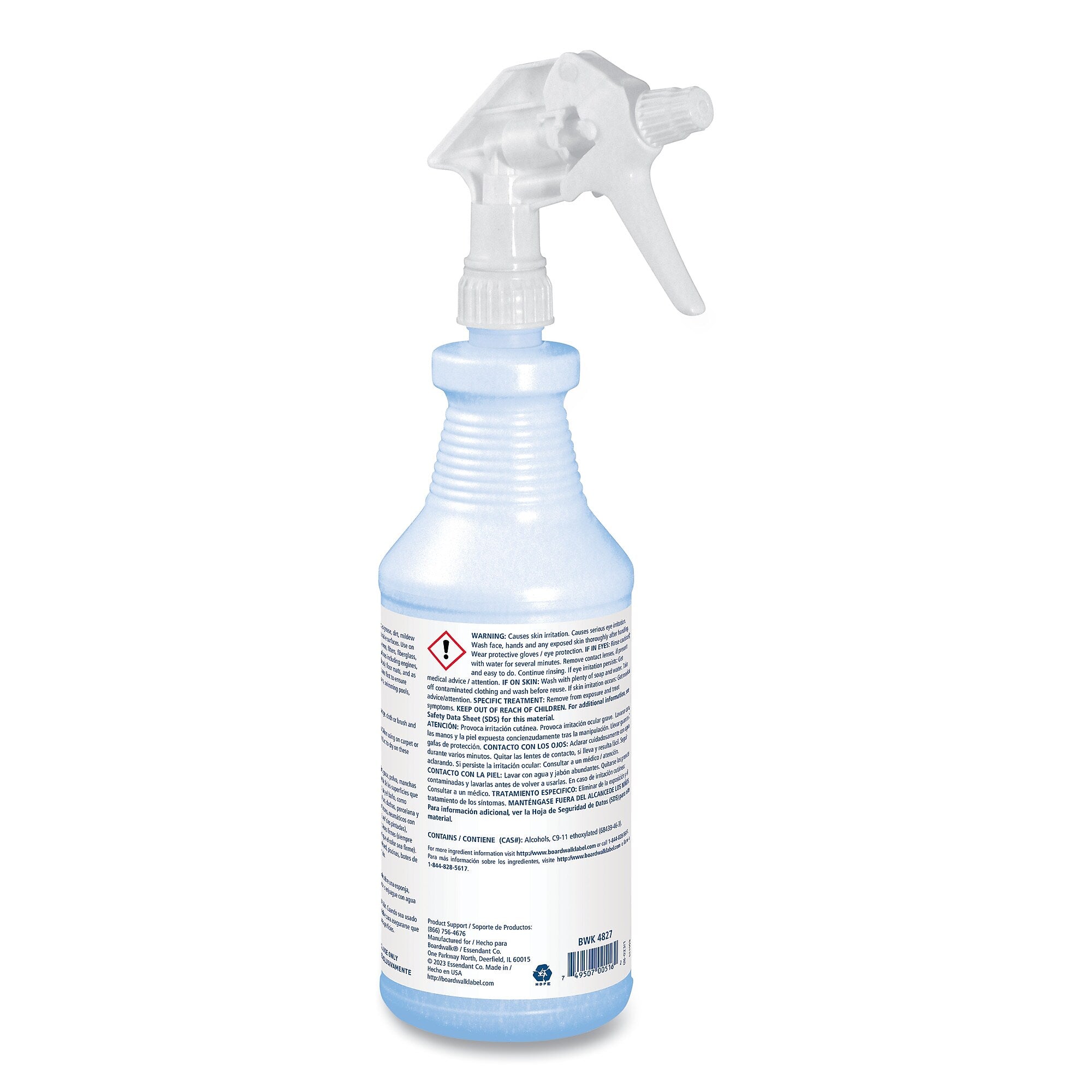 Boardwalk Aggressive Cleaner and Degreaser, Lemon Scent, 32 oz Bottle, 12/Carton