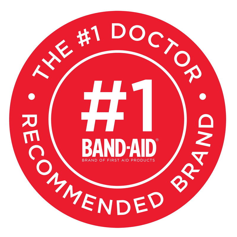 Band-Aid Brand Tru-Stay Plastic Strips Adhesive Bandages, All One Size, 60/Count (513186)