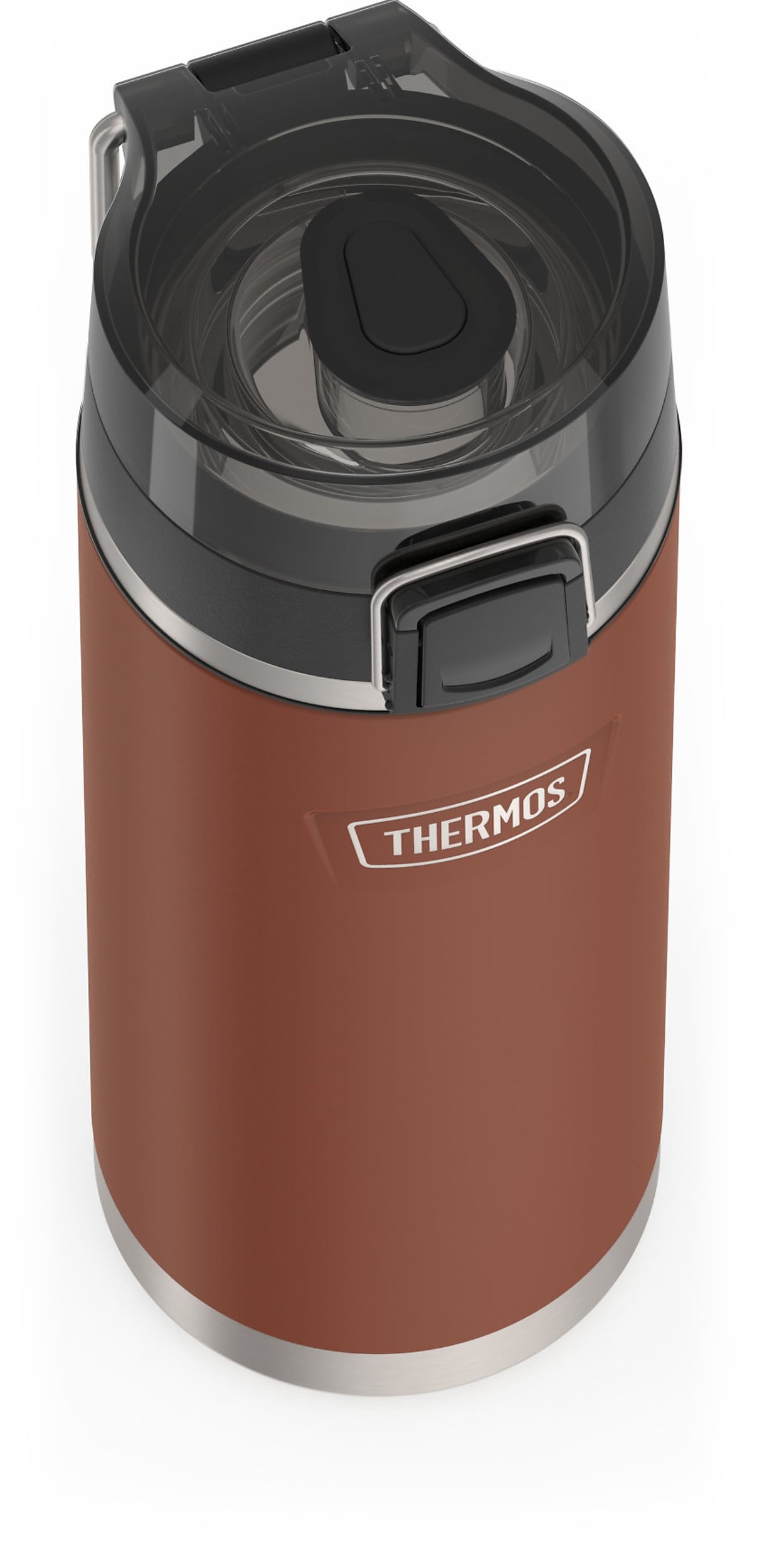 Thermos Icon Stainless Steel Vacuum Insulated Water Bottle, 24 oz., Saddle (EAIS2202SD4)