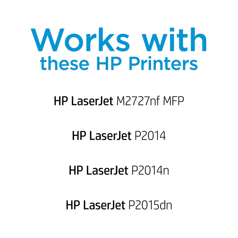 HP 53A Black Standard Yield Toner Cartridge, Prints Up to 3,000 Pages (Q7553A)