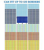 Carson-Dellosa Polyester Bags, 5.40" x 1.06", Blue, Each (145385)