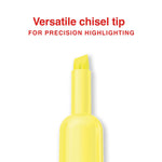 Staples Hype Tank Highlighter, Chisel Tip, Yellow, 36/Pack (ST62941)