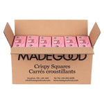 Madegood Gluten Free Strawberry Crispy Squares, 0.78 oz., 6/Box, 6 Boxes/Pack (307-00428)
