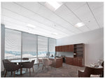 Armstrong CANYON Beveled Tegular Edge Ceiling Tile, 24" x 24", White, 16/Carton (BP1492A)