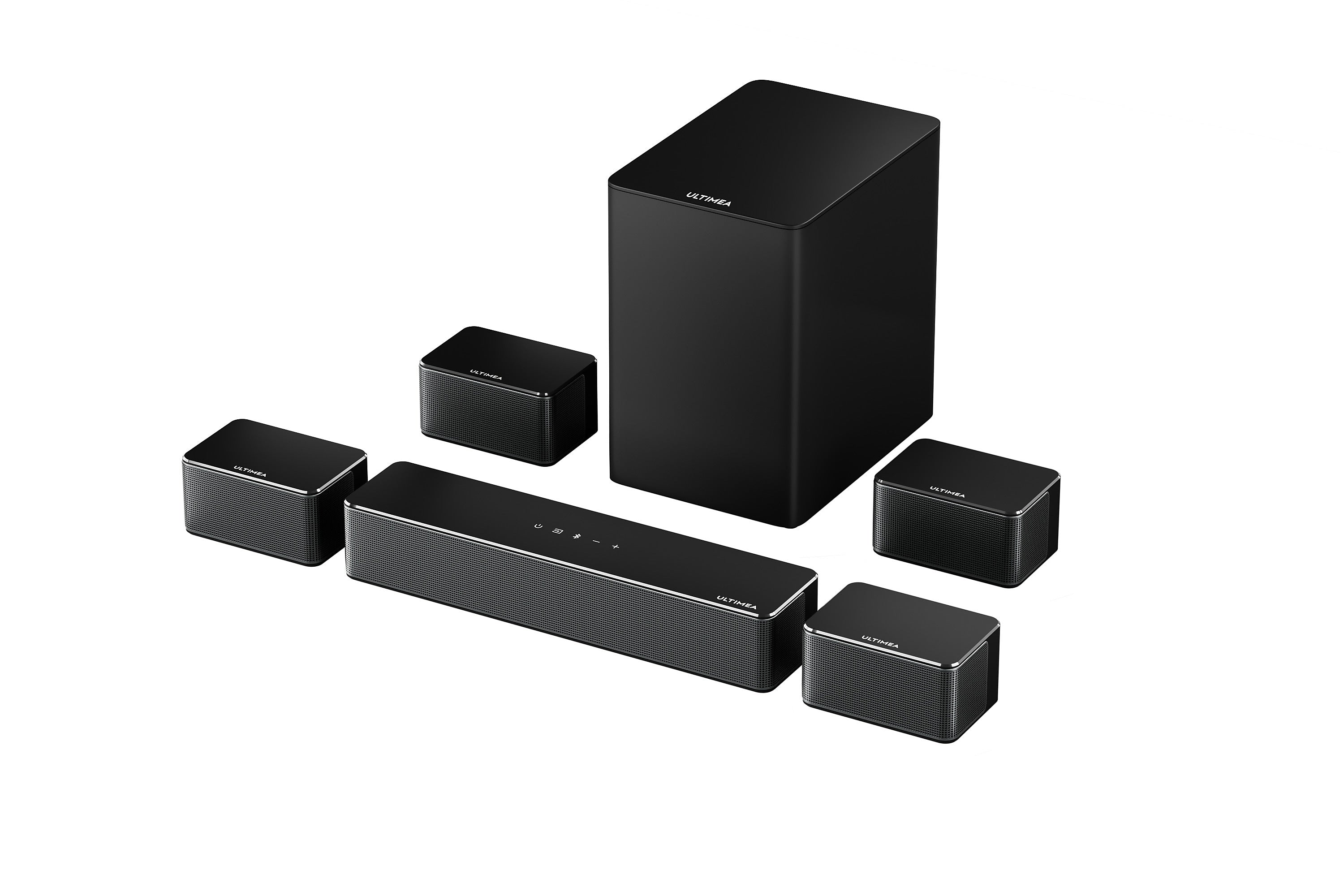 Ultimea Poseidon D80 7.1 Dolby Atmos System, Black (U2620)