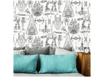 RoomMates Star Wars Blueprint Contemporary Wallpaper, Movies & TV (RMK11036WP)