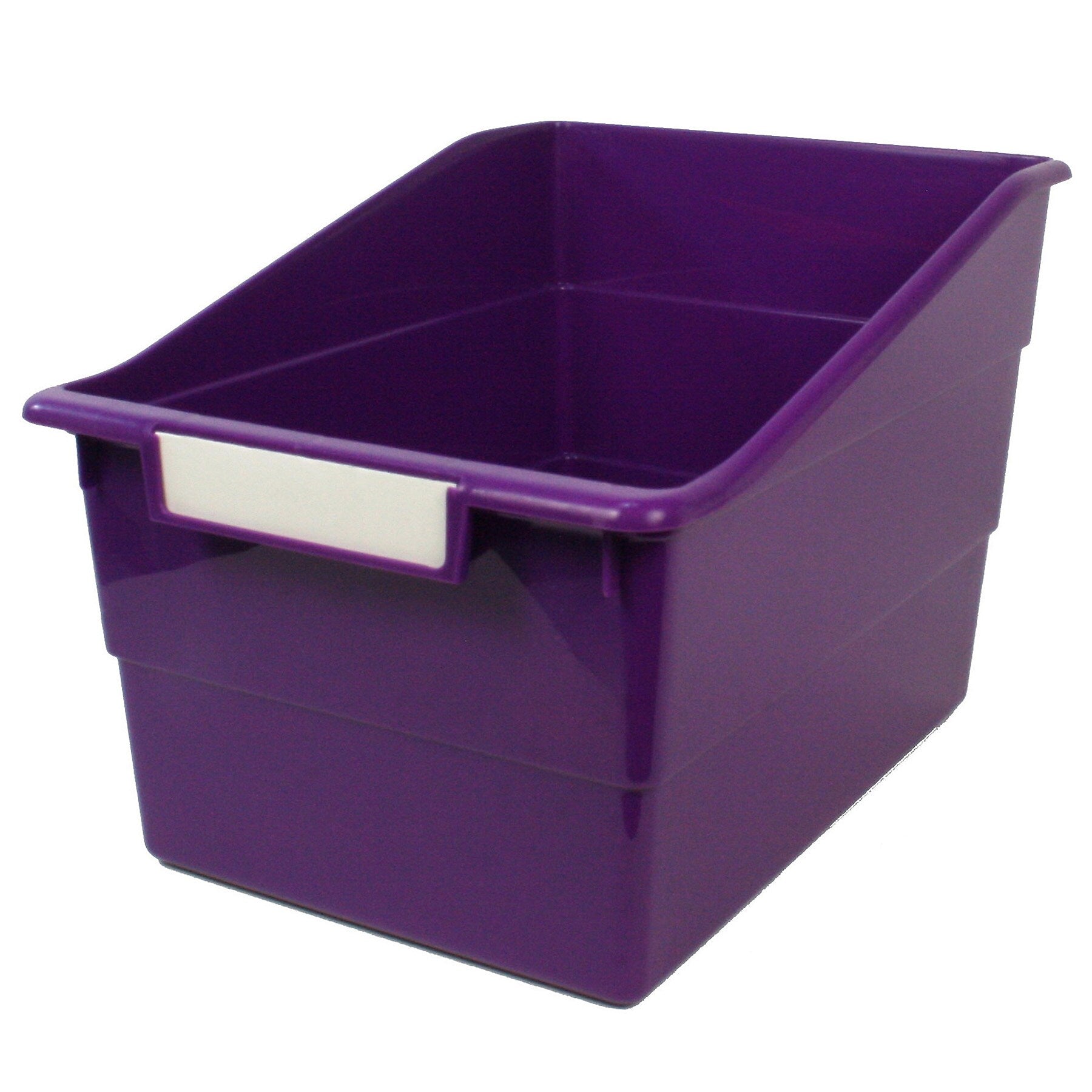 Romanoff Products Plastic Storage Containers x 7.75" x 11.75", Purple, 3/Bundle (ROM77306-3)