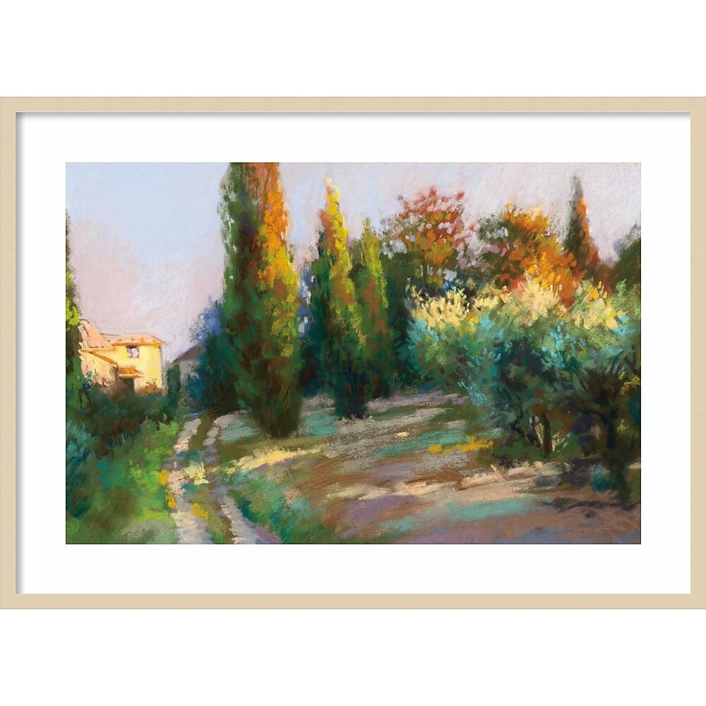 Amanti Art Villa Landscape by Christine Debrosky Wood Framed Wall Art Print, 41" x 30" (A42675643496)