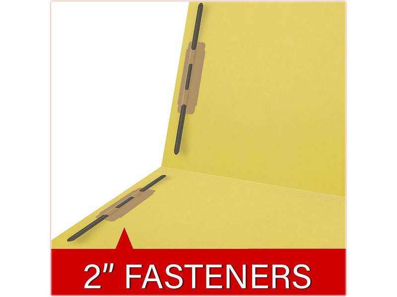 Medical Arts Press Reinforced End Tab File Folder, Straight Cut, Letter-Size, Yellow, 250/Carton (S-01602-YLW-B)