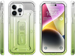 SupCase Unicorn Beetle PRO Rugged Case for iPhone 15 Pro Max, Shock-Absorbing, Gradient Green (SPH23MX67UBPSGG)