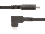 StarTech 6.6ft USB-C Cable, Right-Angled, USB 5Gbps, 100W (5A) PD, 4K 60Hz DP Alt Mode, Rugged USB C Cord, Thunderbolt Compat