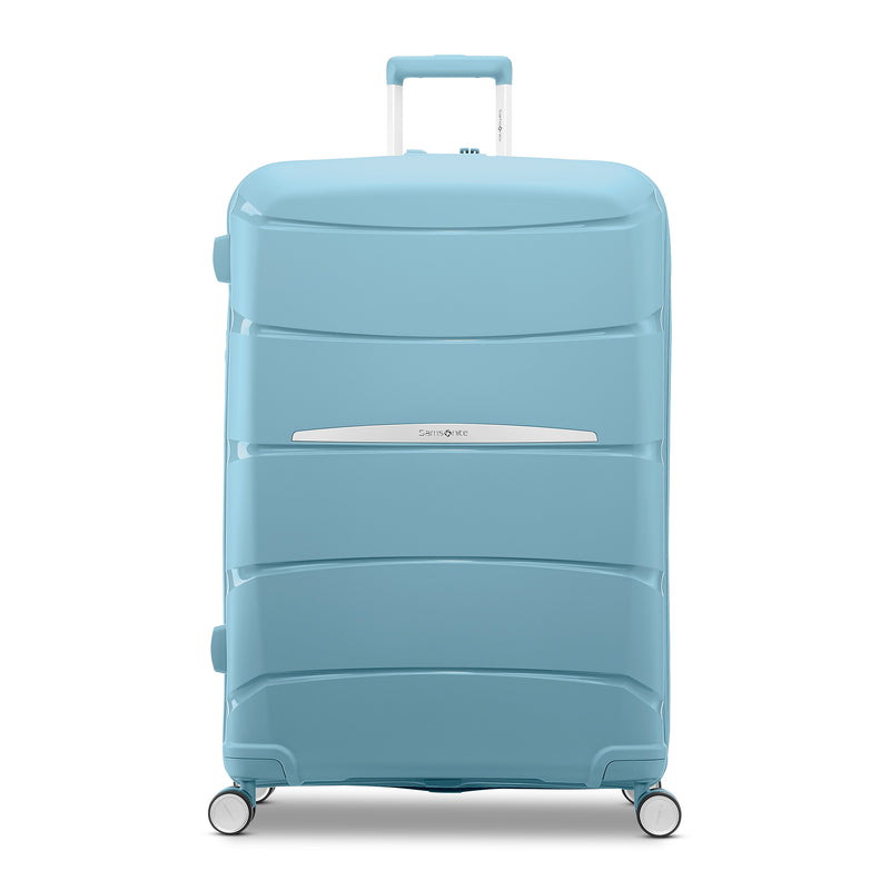 Samsonite Outline Pro 12.5" Hardside Suitcase, 4-Wheeled Spinner, Vintage Blue (137395-9173)