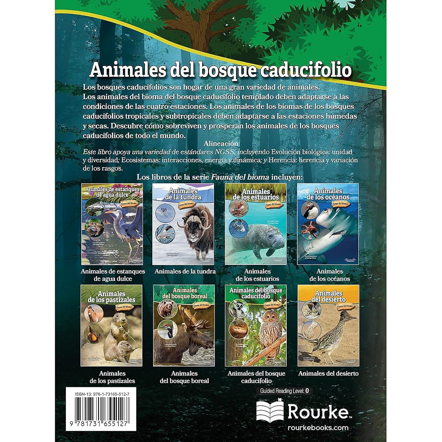 Carson-Dellosa Bridges Animales del bosque caducifolio, Hardcover (CD-9781731654618)