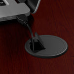 Bush Furniture Cabot 60"W L Shaped Computer Desk with Drawers, Harvest Cherry (CAB044HVC)