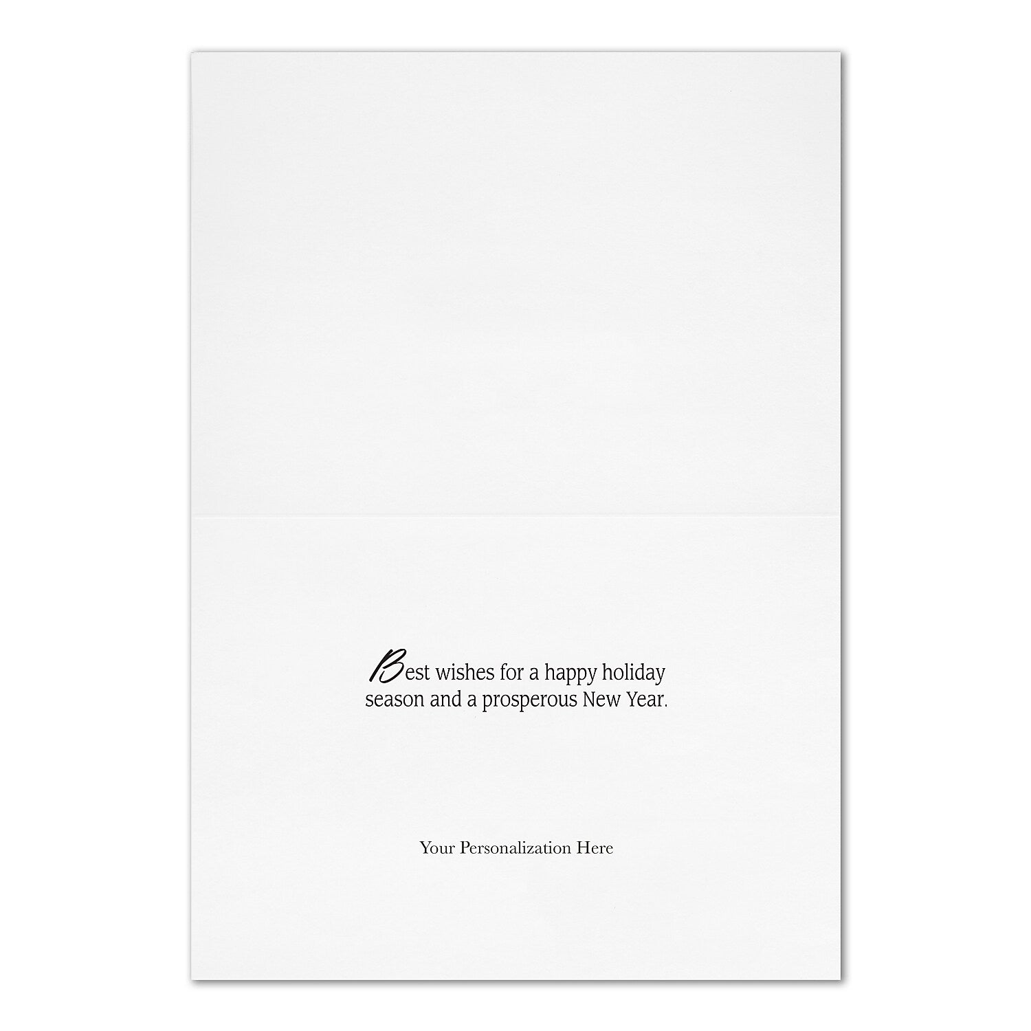 Frosted Pine Cones Holiday Card, 100/BX