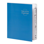 Smead Desk File/Sorter, Alphabetic (A-Z), 20 Dividers, Letter Size, Blue (89282)