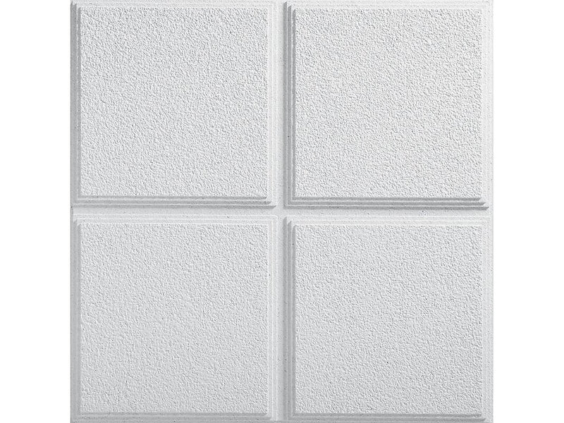 Armstrong CIRRUS Profiles Classic Step Tegular Edge Ceiling Tile, 24" x 24", White, 12/Carton (BP585A)