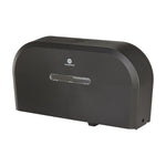 Georgia-Pacific Jumbo Jr. Dual-Roll Toilet Paper Dispenser, Black (59210)