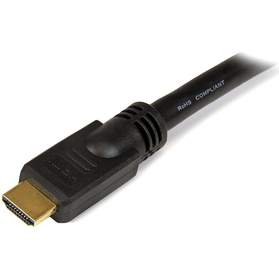 StarTech High Speed 32.8 HDMI Audio/Video Cable, Male to Male, Black (HDMM10M)