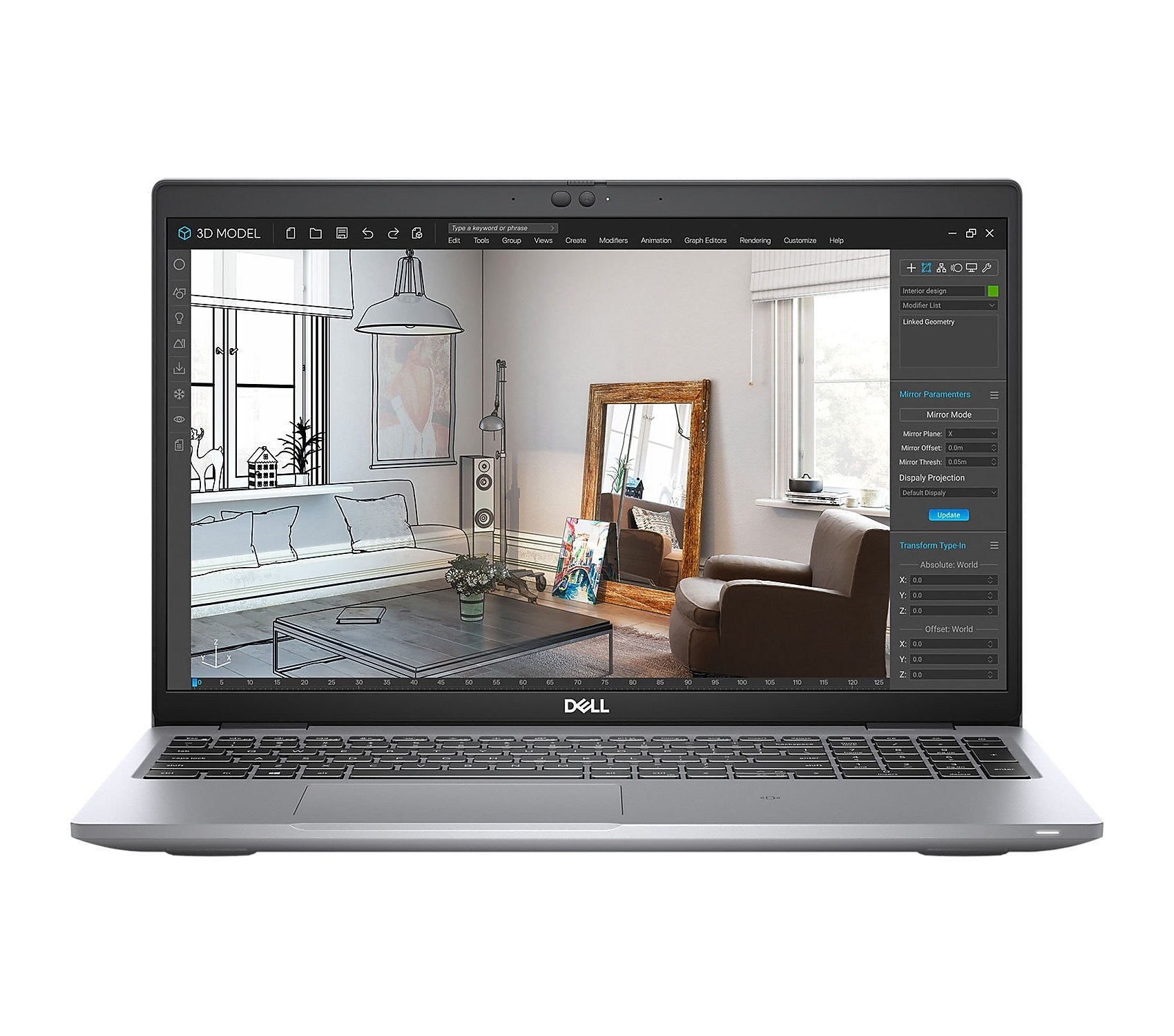 Dell Precision 3560 15.6" Refurbished Laptop, Intel Core i5-1145G7 2.6GHz, 32GB RAM, 512GB SSD, Windows 11 Pro (J5-P3560A04)