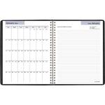 2026 AT-A-GLANCE DayMinder Executive 7" x 8.75" Weekly & Monthly Planner, Faux Leather Cover, Black (G546-00-26)