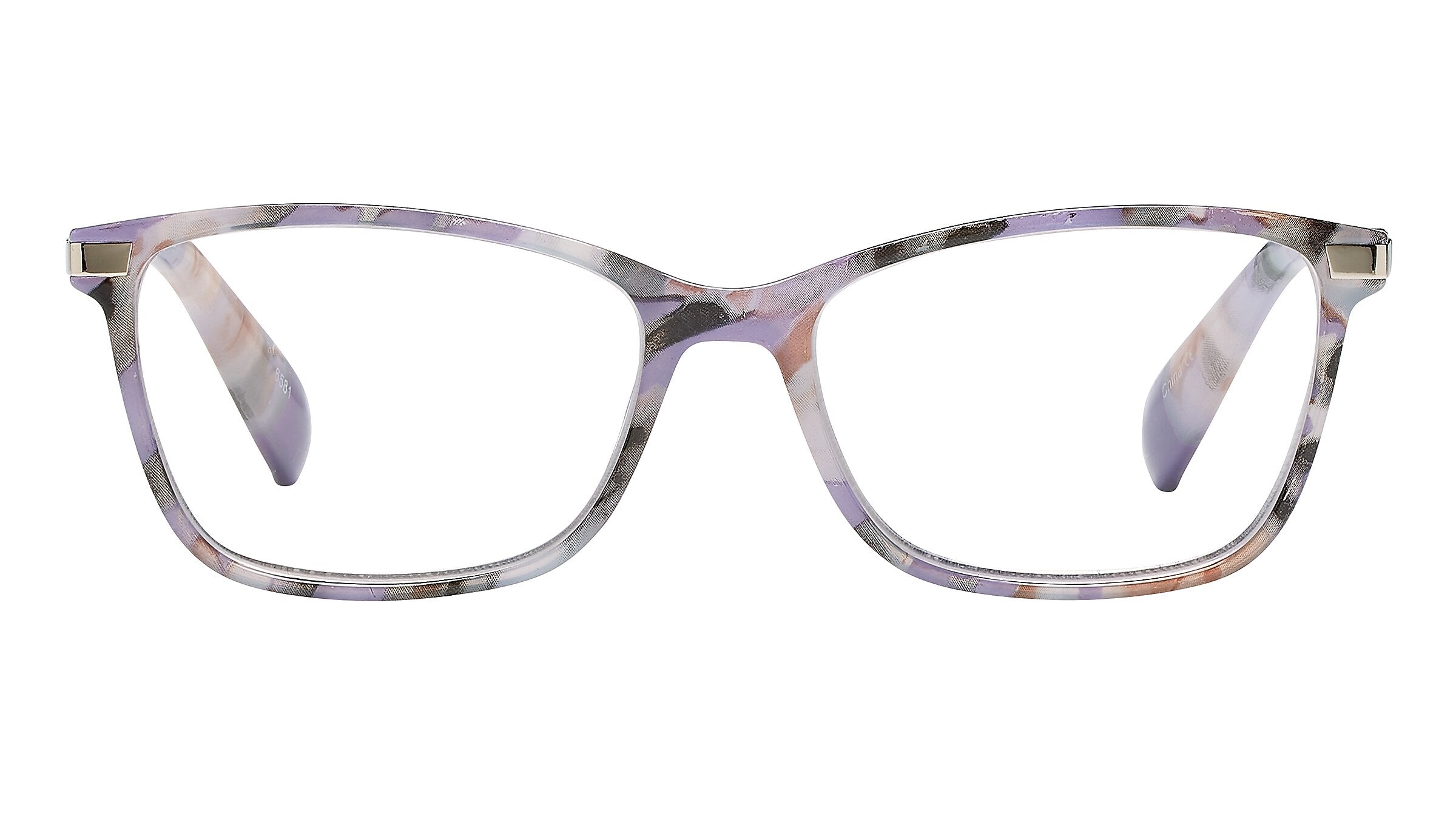 SAV VK Couture Fiona +2.50 Reading Glasses, Dark Purple Demi (E9231)