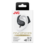 JVC Nearphones Wireless Noise Canceling Over-Ear Earphones, Bluetooth, Black (JVCHANP50TB)