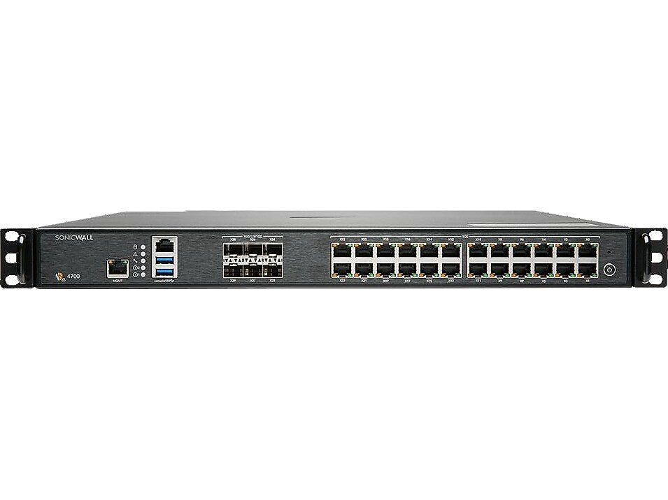Sonicwall Generation 7 NSa 4700 Secure Upgrade Next-Generation Firewall, Rack Mounted (02-SSC-8986)
