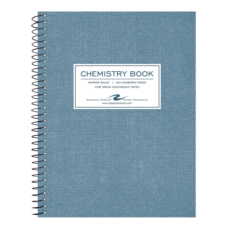 Roaring Spring Paper Products 1-Subject Computation Notebooks, 7.5" x 9.75", Narrow Ruled, 60 Sheets, Blue, 24/Carton (77572cs)