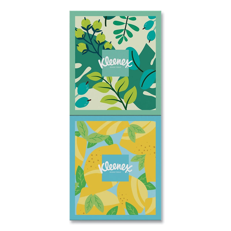 Kleenex Soothing Lotion Facial Tissue, 3-Ply, 60 Tissues/Box, 4 Boxes/Pack, 8 Packs/Carton (54289)