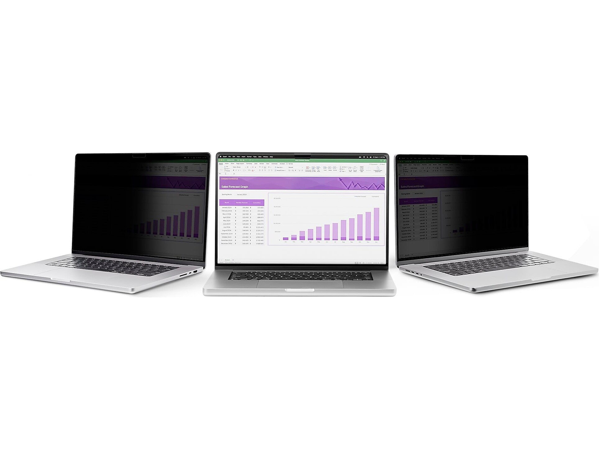 StarTech Anti-Glare Reversible Magnetic Privacy Filter/Protector for 16" MacBook Pro 21/23 Screen (162MM-PRIVACY-SCREEN)