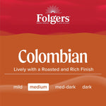 Folgers 100% Colombian Coffee Packet, Medium Dark Roast, 1.75 oz., 42/Carton (PRO20022)