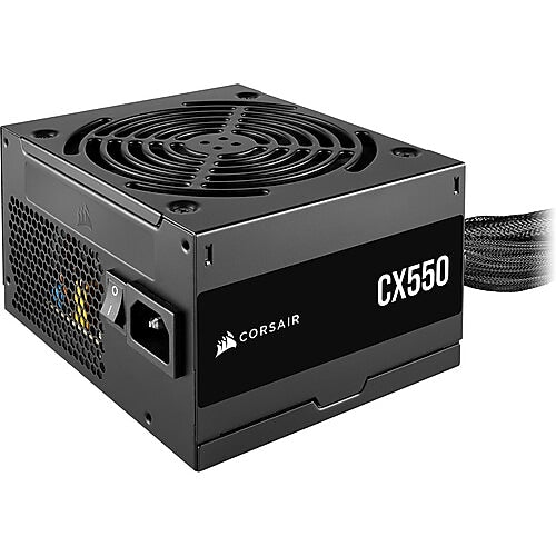 Corsair CX Series 550W EPS / ATX 12V 80 PLUS Bronze Plug-in Module Power Supply, Black (CP-9020277-NA)
