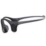Mojawa Run Air/Mojo 2 Wireless Bone-Conduction Open-Ear Waterproof Headphones, Bluetooth, Black (RA-BK-GL-01)