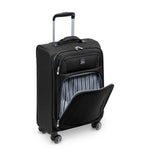 Skyway Luggage Epic 20" Carry-On Suitcase, 8-Wheeled Spinner, Black (450-20"001-4WB)