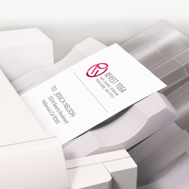 Avery Copier Shipping Labels, 8-1/2" x 11", White, 100 Labels/Box (5353)