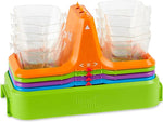 hand2mind Nestable Bucket Balances, 4/Set (93403)