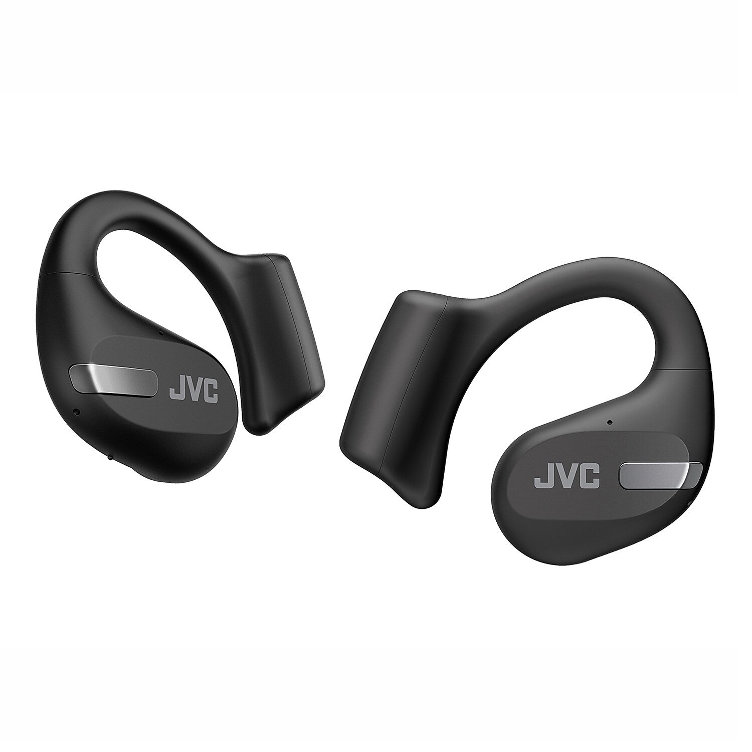 JVC Nearphones Wireless Noise Canceling Over-Ear Earphones, Bluetooth, Black (JVCHANP50TB)