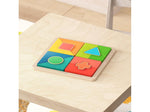 Flash Furniture Bright Beginnings Geometric Shape Building STEM Puzzle Board (MK-MK11145-GG)