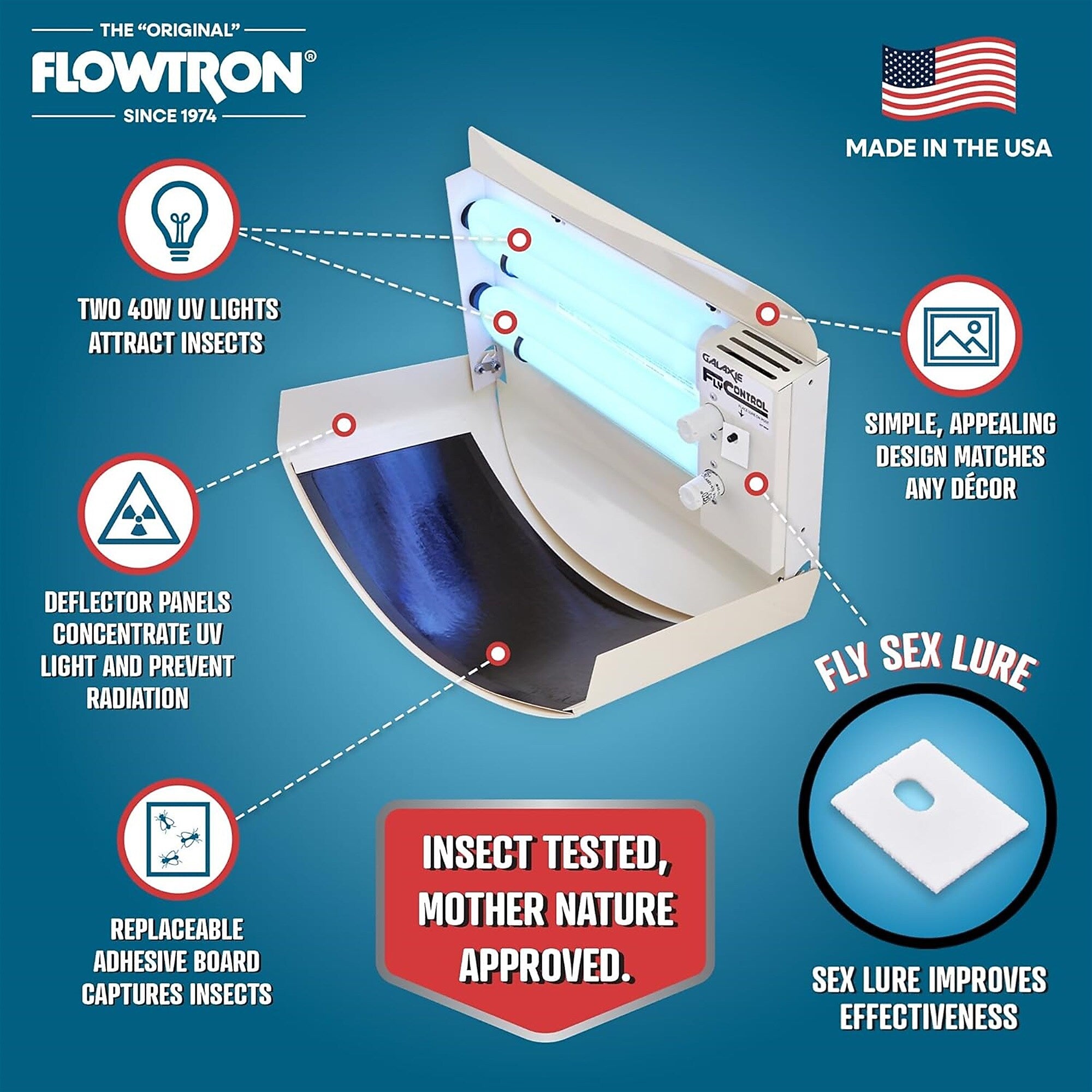 Flowtron Indoor Sconce Blacklight Bulb for Flies