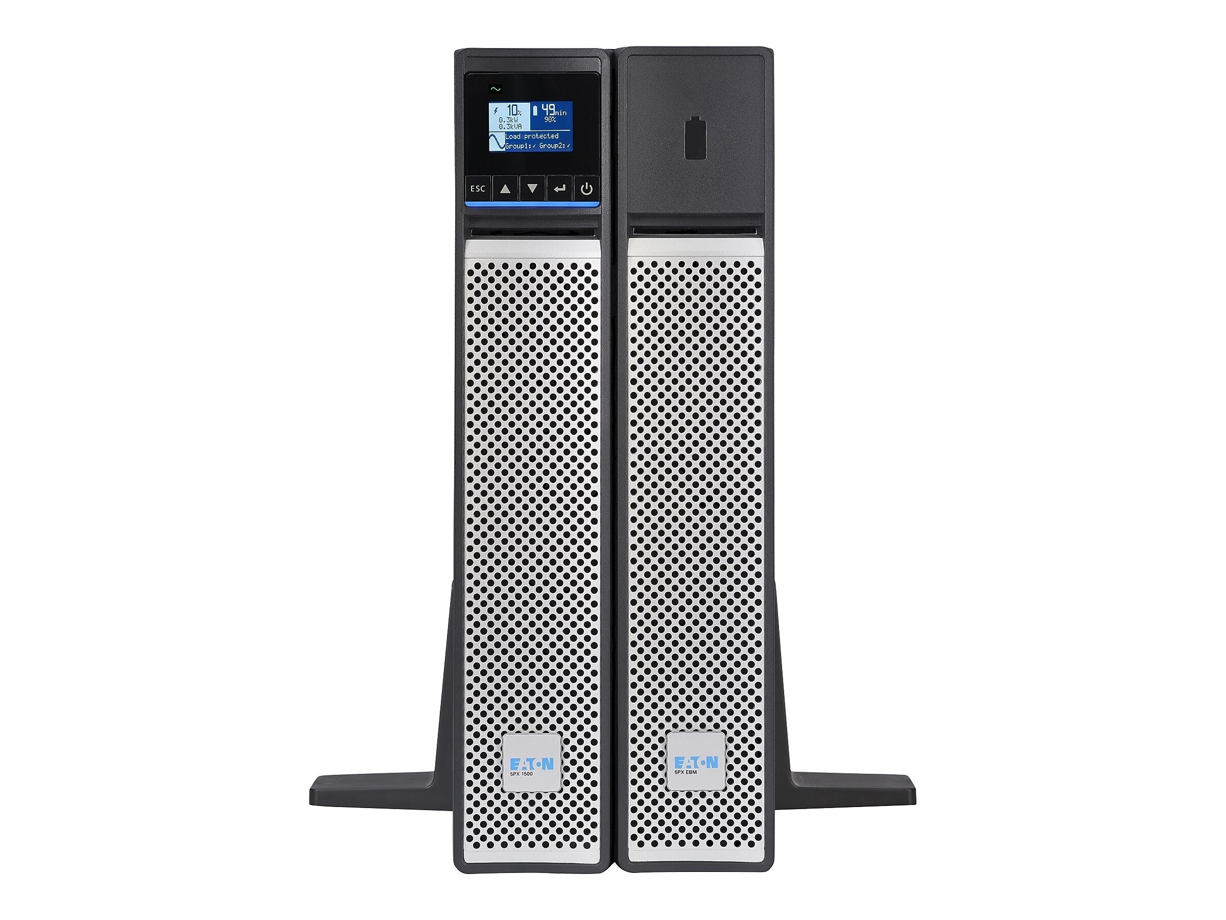 Eaton 5PX 1440VA 2U UPS, 8-Outlet, Silver/Black (5PX1500RTG2)