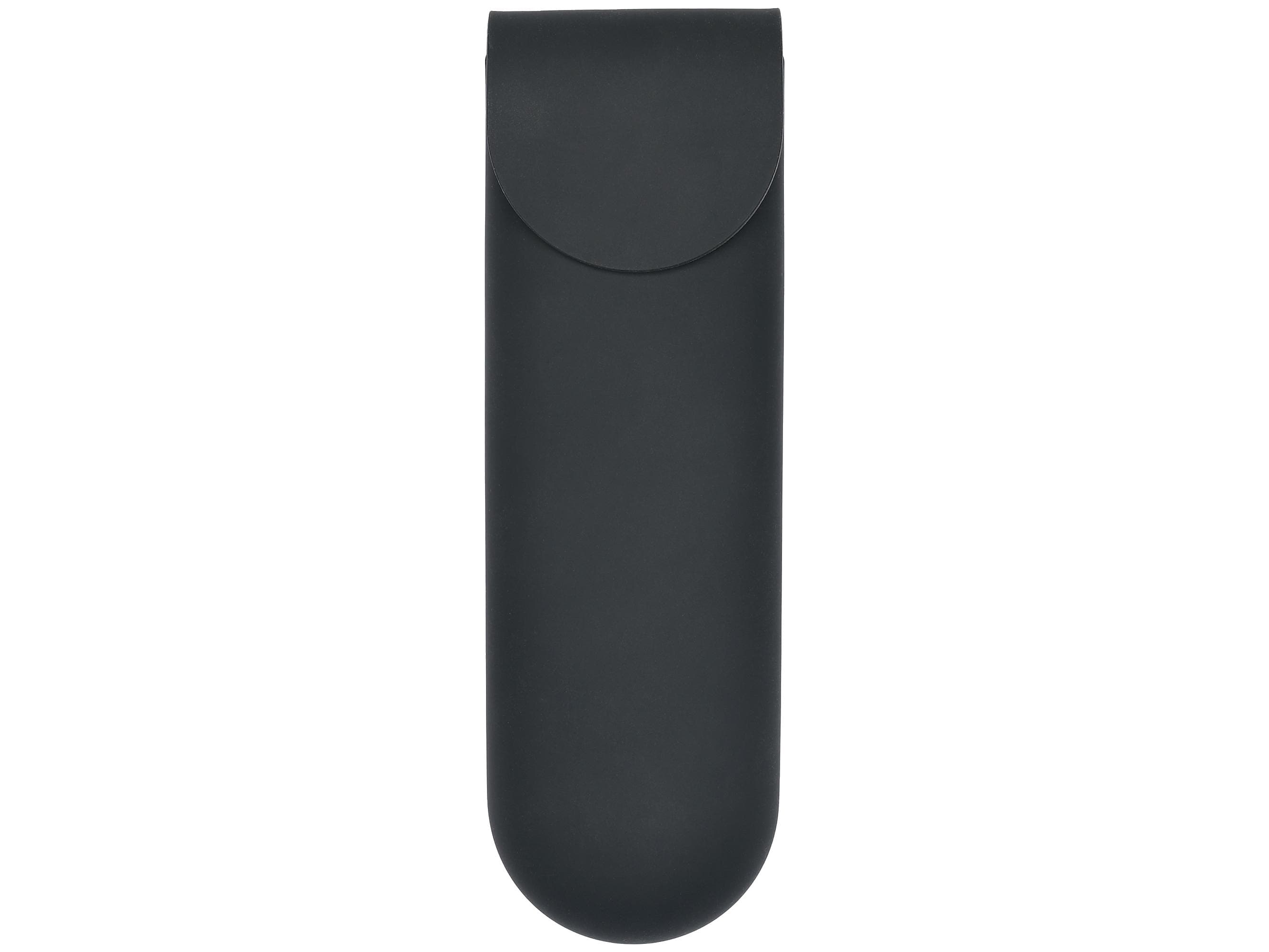 Excello Global Products 3" Silicone Travel Pouch, Black (SPLS-TRVL-0006)